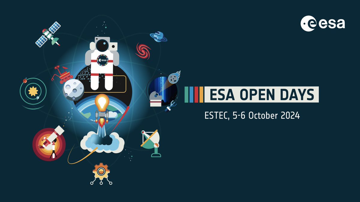spacerockslive's tweet photo. We’re thrilled to be joining @esa’s Open Day at ESTEC — if you’re coming, join us at the Escape Hall on Sunday from 10:30. If you aren’t, then check out our livestream here: https://t.co/i922tMr7Ur

#spacerocks #ESTECOpenDay https://t.co/RT4MsJYdbo