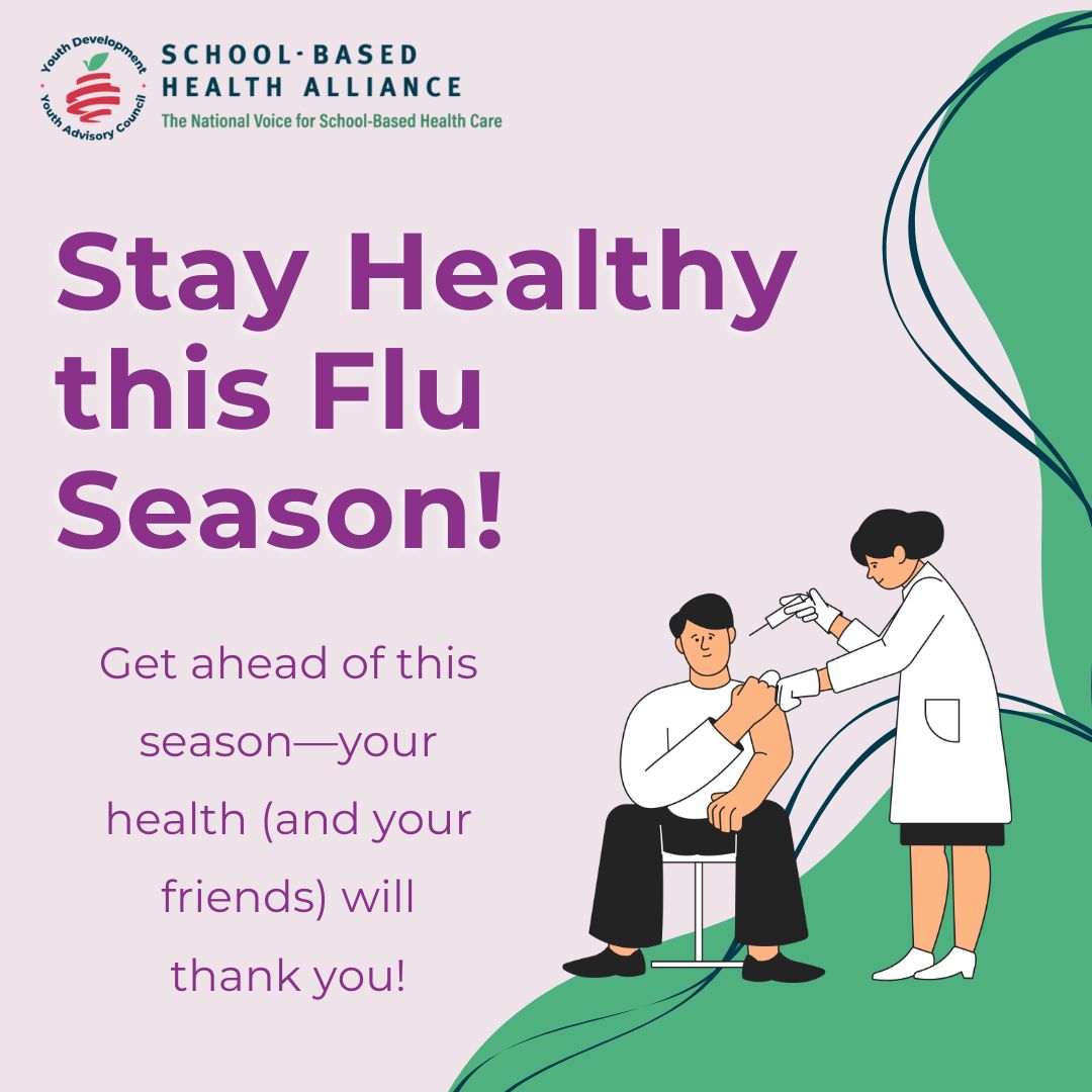 SBHAYAC's tweet photo. Have you gotten your flu shot yet?
#FluSeason #StayHealthy #YouthWellness #FluPrevention https://t.co/4BFLhcMZhf