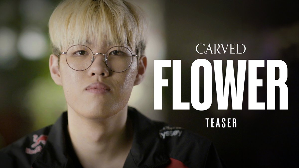T1LoL's tweet photo. [CARVED:FLOWER TEASER]

우여곡절 끝에 피어난 가장 예쁜 꽃.🌼
10월 14일, 그 과정을 공개합니다!

Treasure the prettiest flower blossom that blooms after many hardships on Oct. 14th!🌼

 📺: https://t.co/lq2Sjb4OsG

#T1WIN #T1Fighting