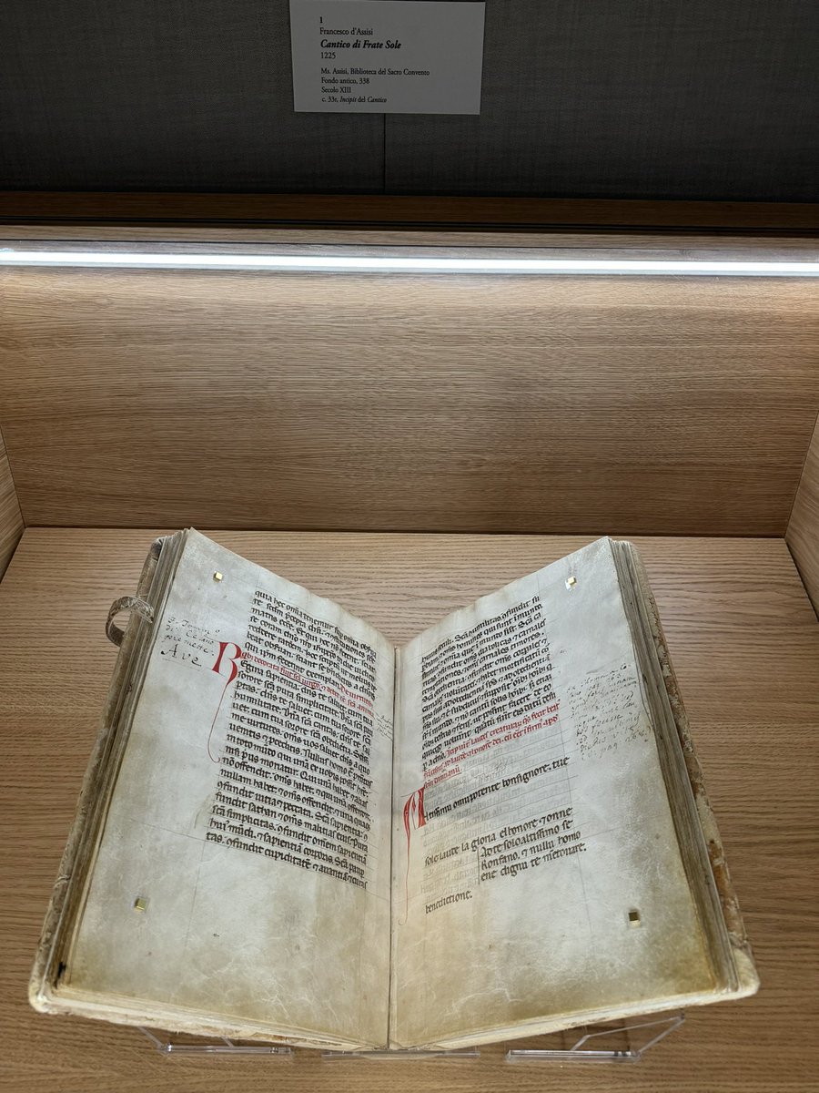 “𝐋𝐀𝐔𝐃𝐀𝐓𝐎 𝐒𝐈𝐄: 𝐍𝐚𝐭𝐮𝐫𝐚 𝐞 𝐒𝐜𝐢𝐞𝐧𝐳𝐚. 𝐋’𝐞𝐫𝐞𝐝𝐢𝐭𝐚̀ 𝐜𝐮𝐥𝐭𝐮𝐫𝐚𝐥𝐞 𝐝𝐢 𝐟𝐫𝐚𝐭𝐞 𝐅𝐫𝐚𝐧𝐜𝐞𝐬𝐜𝐨”

𝑨 800 𝒂𝒏𝒏𝒊 𝒅𝒂𝒍 𝑪𝒂𝒏𝒕𝒊𝒄𝒐 𝒅𝒆𝒍𝒍𝒆 𝑪𝒓𝒆𝒂𝒕𝒖𝒓𝒆 𝒅𝒊 𝒔𝒂𝒏 𝑭𝒓𝒂𝒏𝒄𝒆𝒔𝒄𝒐 

𝐌𝐮𝐬𝐞𝐨 𝐏𝐚𝐥𝐚𝐳𝐳𝐨 𝐁𝐫𝐚𝐬𝐜𝐡𝐢