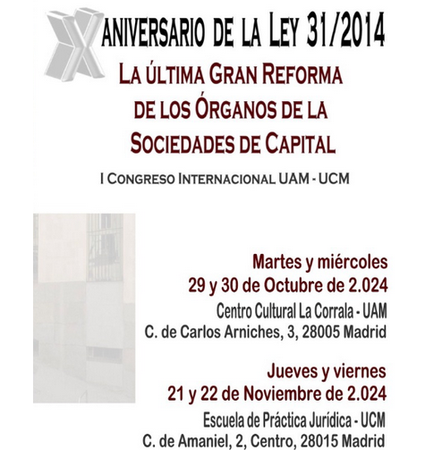 Interesantísimo Congreso sobre los 10 años de la Ley 31/2014

merchantadventurer.wordpress.com/2024/10/04/die…