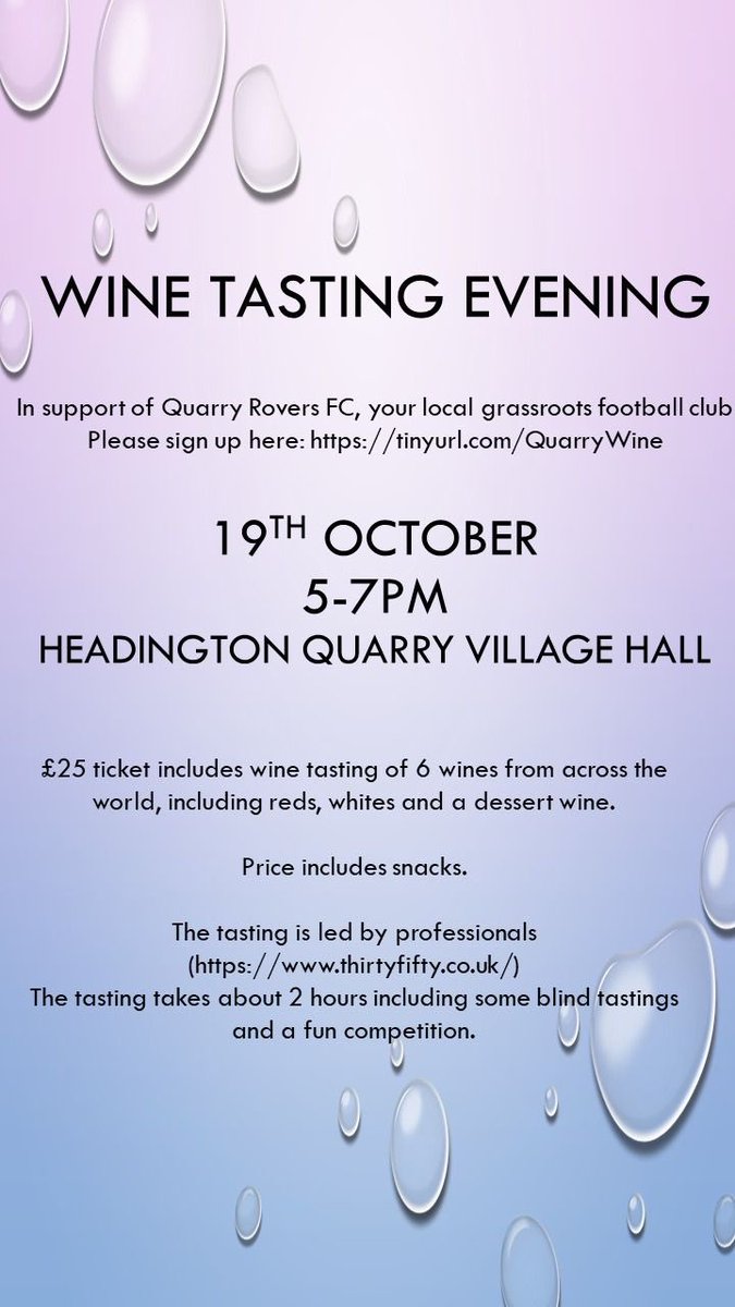 Please come along and enjoy an early evening with us later this month - all in support of our pitch improvement fund!