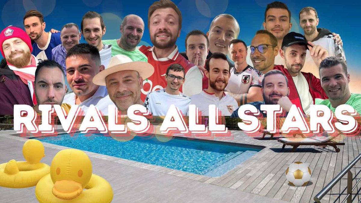 Épisode 2 en ligne ✅

SORARE - COURSE DE CANARDS IRL - TOURNOI DE FOOT ET PREMIERS MATCHS 🔥 RIVALS ALL STARS - PARTIE 2/3
youtu.be/GO9pRgz12G8

Viens découvrir la suite de l’aventure, la course de canards irl , tournoi de foot et bien plus ! 

Oublie pas 200€ à gagner dans