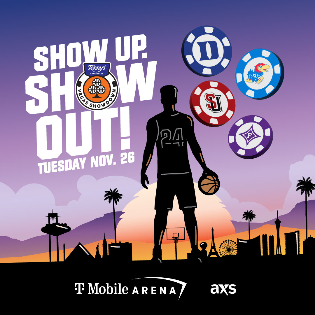 🏀 ON SALE NOW 🏀 

Terry’s Chocolate <a href="/TheLVShowdown/">Terry’s Chocolate Vegas Showdown</a> is at T-Mobile Arena on Tuesday, November 26th! It's time for you to show up and show out for a doubleheader in college basketball!

🎟️ ➡️ spr.ly/6015UPnfl