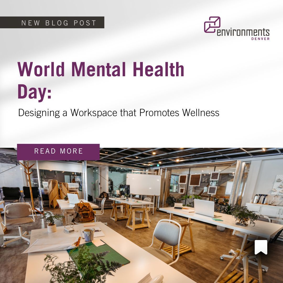🧠✨ On this #WorldMentalHealthDay, let's rethink our workspaces! The design and layout of your office can play a huge role in promoting mental wellness and boosting productivity. 

🔗 Read our latest article: buff.ly/3TWWxnD

#MentalHealthMatters #WorkplaceWellness