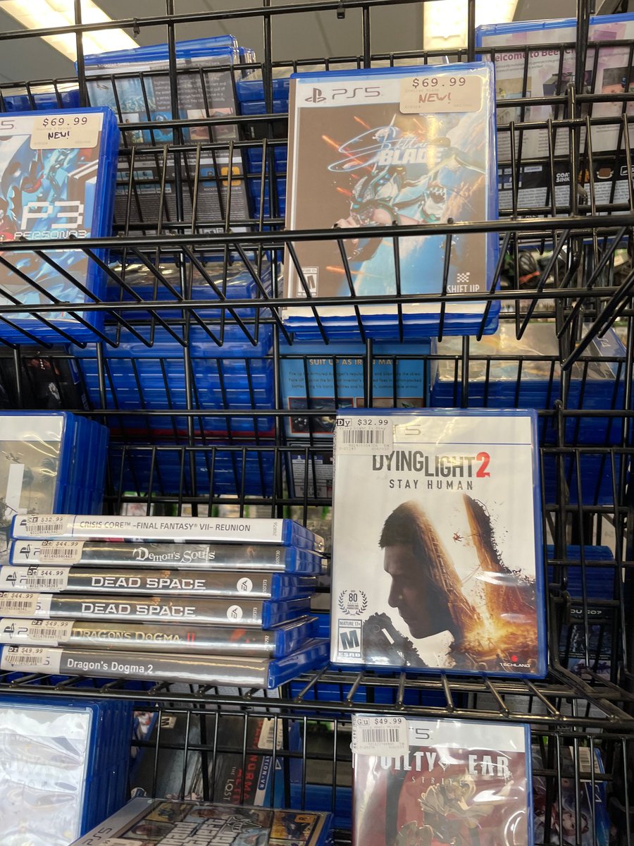 ReplaySaginaw's tweet photo. Deal on PS5 and Switch games is still on! Bring some games! we'll take em for ya!
#saginaw #michigan #discreplay #retro #currentgen #buyselltrade #videogamestore #videogames #music #movies #gamestore #ps5 #nintendo #playstation #switch https://t.co/iTeOnXDjBE