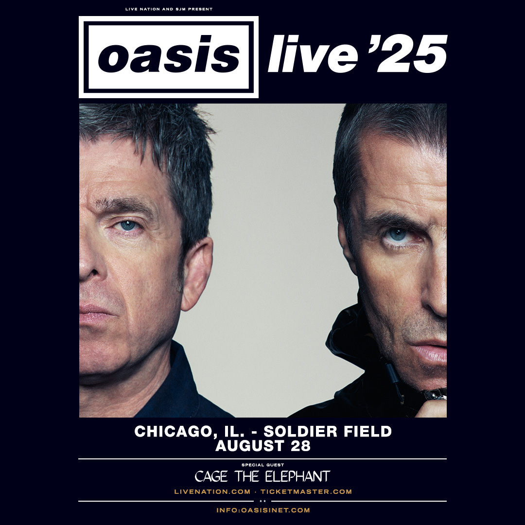 The Summit FM (@thesummitfm) on Twitter photo Check out <a href="/oasis/">Oasis</a> at <a href="/SoldierField/">Soldier Field</a> in Chicago on Thursday, August 28, 2025!
Get your tickets at ticketmaster.com/event/0400613A…
#summitfm #radio #music #livemusic #concert #liveconcert #SoldierField #ConcertTickets #MusicIsLife #ConcertVibes #LiveMusicExperience #MusicLovers Check out <a href="/oasis/">Oasis</a> at <a href="/SoldierField/">Soldier Field</a> in Chicago on Thursday, August 28, 2025!
Get your tickets at ticketmaster.com/event/0400613A…
#summitfm #radio #music #livemusic #concert #liveconcert #SoldierField #ConcertTickets #MusicIsLife #ConcertVibes #LiveMusicExperience #MusicLovers