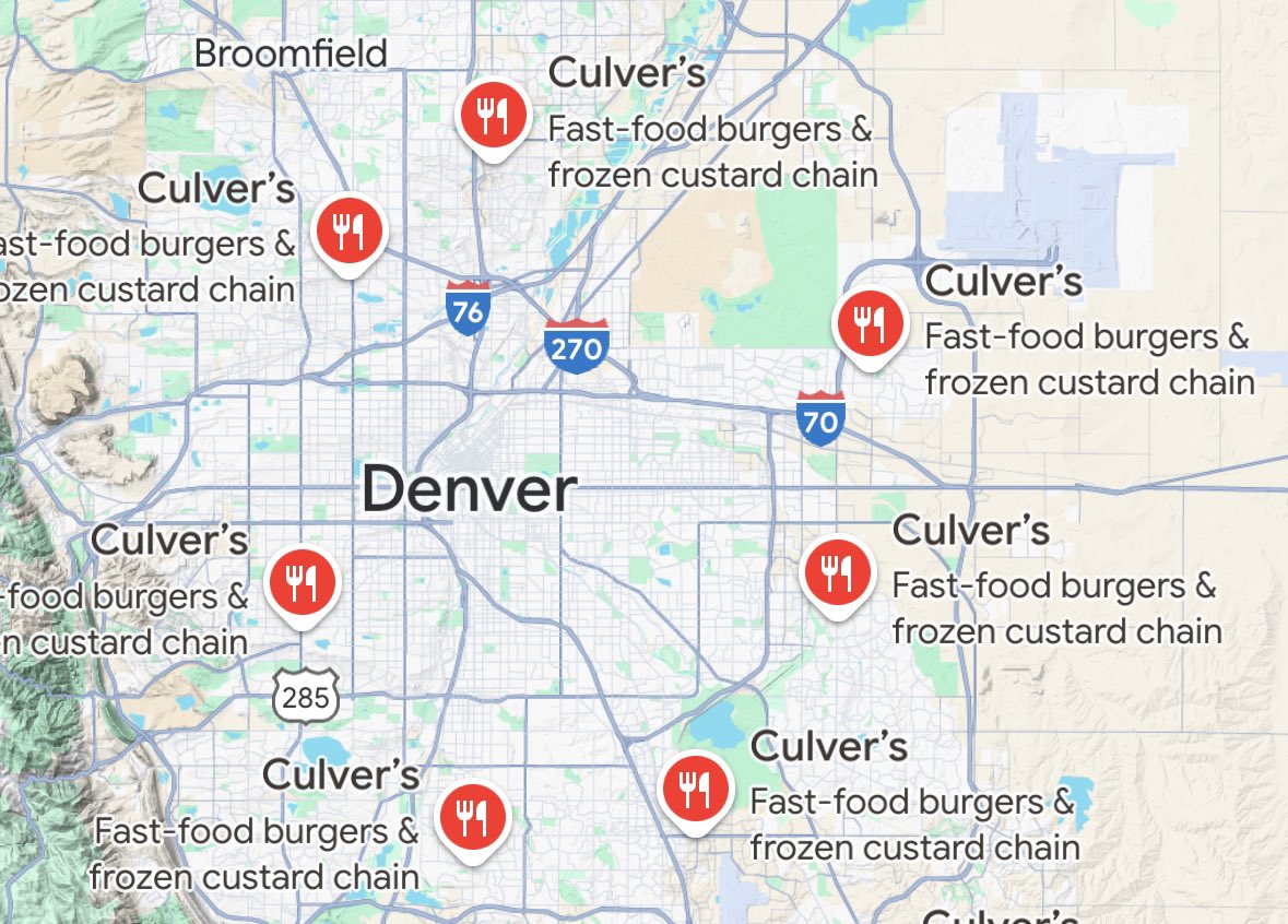 have just observed the existence of what I can only describe as the Culver’s transmutation circle