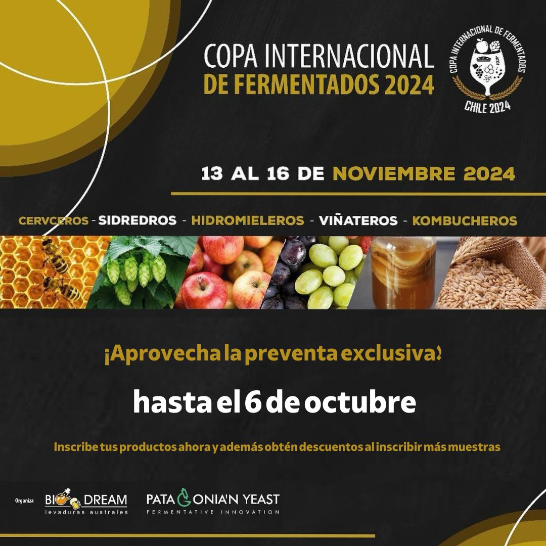 ¡La preventa final está ON FIRE! 🔥🚀

Inscribe tus producciones antes del 6 de octubre y ahórrate unas lucas con el súper descuento 💥. Pero eso no es todo: usa el código asoci2024 (pesos chilenos) o asoci2024-USD (en dólares) y llévate un descuento adicional.