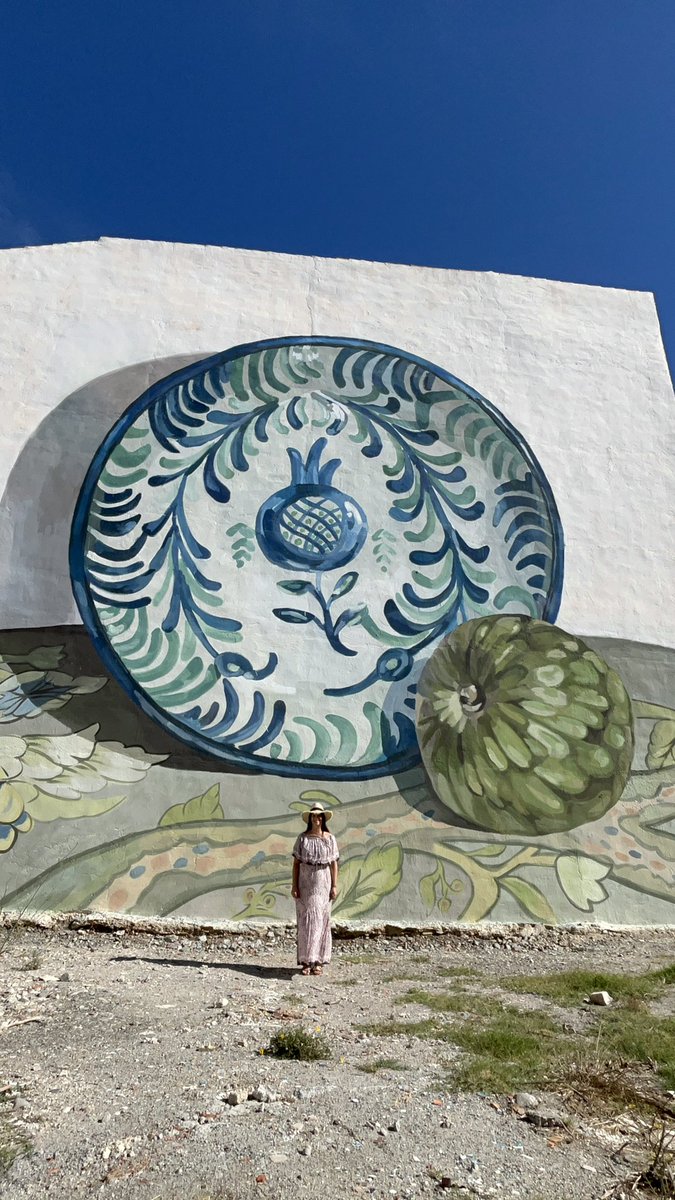 Paseando por #Salobreña descubriendo los murales de sus calles. Qué bonita forma de contar su historia!#ViveSalobreña