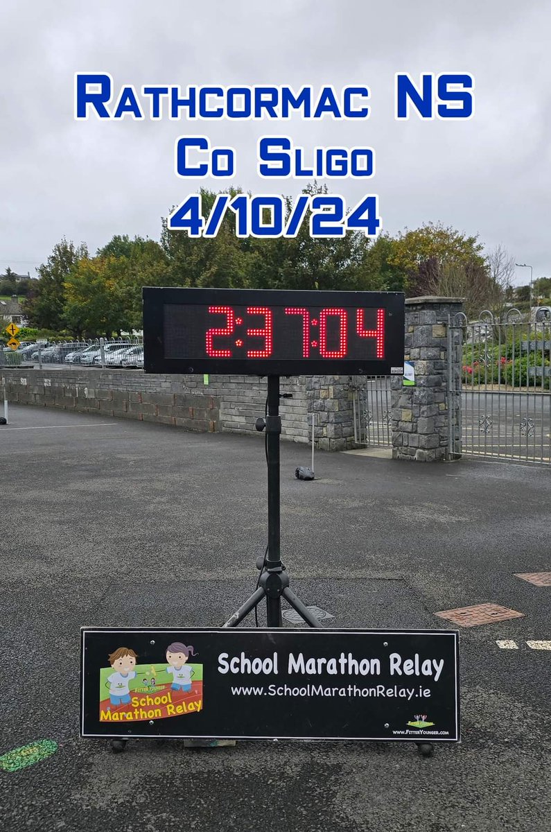 Fitter Younger (@fitteryounger) on Twitter photo <a href="/fitteryounger/">Fitter Younger</a> returned to Rathcormac NS today for their annual #SchoolMarathonRelay fundraising event! Well done to everyone who took part today!! #FitterYounger #simplefundraiser #fullschoolevent #fitkids #marathon #ActiveSchool #runrunrun
<a href="/ActiveFlag/">Active School Flag</a>
SchoolMarathonRelay.ie <a href="/fitteryounger/">Fitter Younger</a> returned to Rathcormac NS today for their annual #SchoolMarathonRelay fundraising event! Well done to everyone who took part today!! #FitterYounger #simplefundraiser #fullschoolevent #fitkids #marathon #ActiveSchool #runrunrun
<a href="/ActiveFlag/">Active School Flag</a>
SchoolMarathonRelay.ie