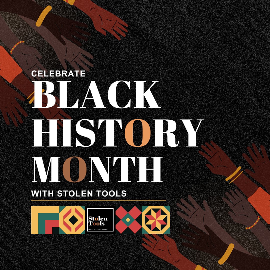 Happy Black History Month from everyone here at Stolen Tools join us this month on all platforms as we celebrate! 
#stolentools #blackhistorymonth #journal