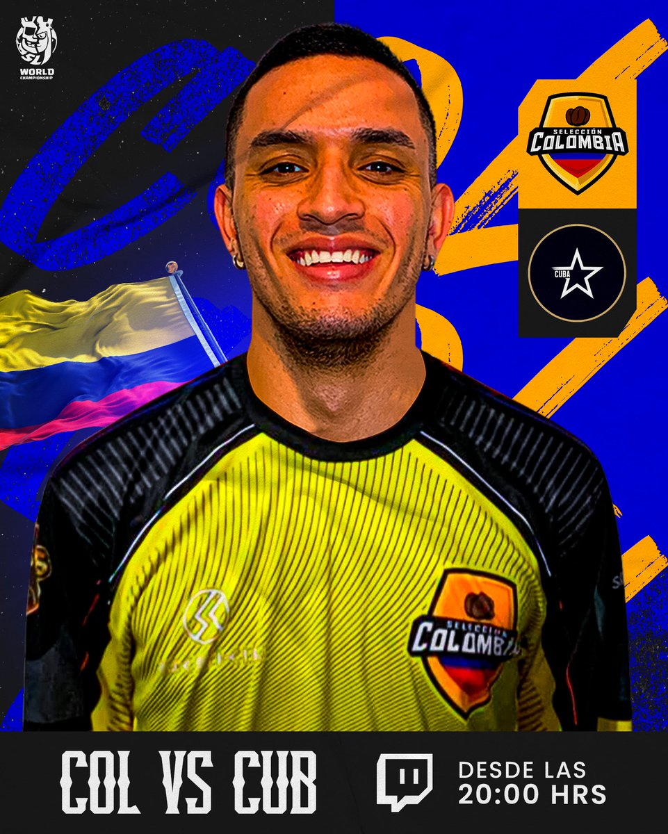 Seleccion Colombia (@selcolombia23) on Twitter photo 𝙷𝚘𝚢𝚢𝚢 𝚓𝚞𝚎𝚐𝚊 𝙲𝚘𝚕𝚘𝚖𝚋𝚒𝚊𝚊𝚊 🇨🇴🔥🤩
🆚 Cuba
⏰8: 00 pm (hora COL)
🏆🎮 <a href="/CR_Supremacy/">Supremacy League</a>
📺 En vivo: twitch.tv/tucansitou
𝐿𝑜𝓈 𝑒𝓈𝓅𝑒𝓇𝒶𝓂𝑜𝓈 𝑒𝓃 𝓉𝓌𝒾𝓉𝒸𝒽🤗, 𝓋𝒶𝓂𝑜𝓈 𝒞𝑜𝓁𝑜𝓂𝒷𝒾𝒶 💛
#GOCOL🇨🇴 𝙷𝚘𝚢𝚢𝚢 𝚓𝚞𝚎𝚐𝚊 𝙲𝚘𝚕𝚘𝚖𝚋𝚒𝚊𝚊𝚊 🇨🇴🔥🤩
🆚 Cuba
⏰8: 00 pm (hora COL)
🏆🎮 <a href="/CR_Supremacy/">Supremacy League</a>
📺 En vivo: twitch.tv/tucansitou
𝐿𝑜𝓈 𝑒𝓈𝓅𝑒𝓇𝒶𝓂𝑜𝓈 𝑒𝓃 𝓉𝓌𝒾𝓉𝒸𝒽🤗, 𝓋𝒶𝓂𝑜𝓈 𝒞𝑜𝓁𝑜𝓂𝒷𝒾𝒶 💛
#GOCOL🇨🇴
