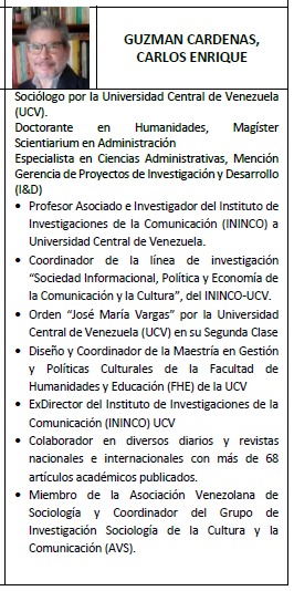 Por aqui pueden votar si desea favorecerme con su voto en la Junta Directiva de la Asociación de Egresados y Amigos de la Universidad Central de Venezuela. Soc. MSC. Esp. Carlos Enrique Guzmán Cardenas 
egresadosucv.org/candidatos-ace…
ACTO DE VOTACIÓN
09-10-2024 a 10-10-2024
Vía internet