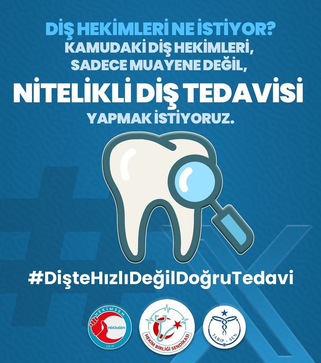 #DişteHızlıDeğilDoğruTedavi