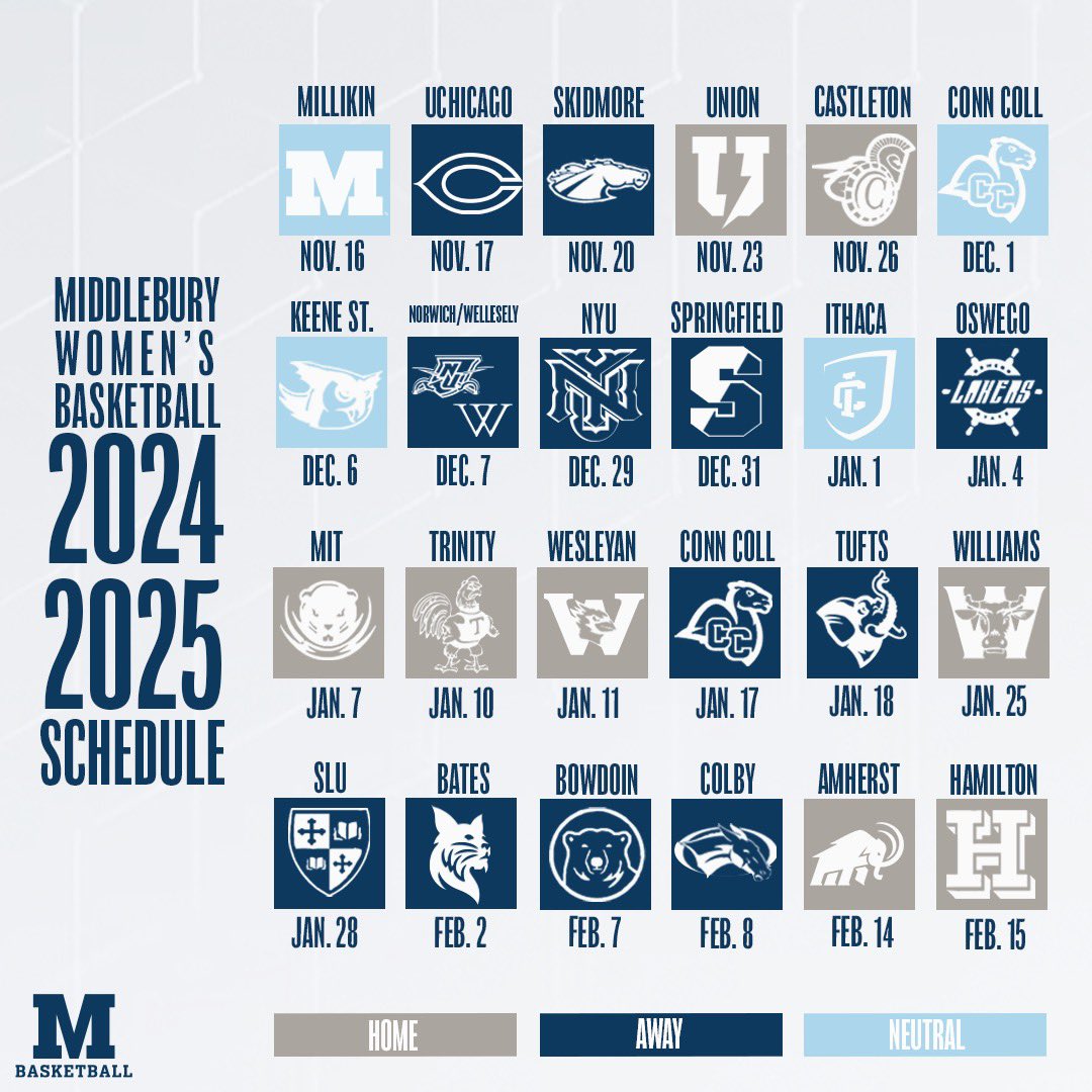 SAVE THE DATE(S) 📆

Only 18 days until the 2024-2025 season begins! Swipe ➡️ for a closer look at the schedule