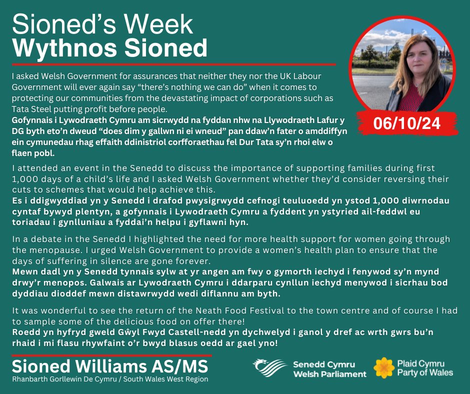 Rhai o'r pethau dwi wedi bod yn eu gwneud yr wythnos hon 👇
Some of the things I've been doing this week 👇