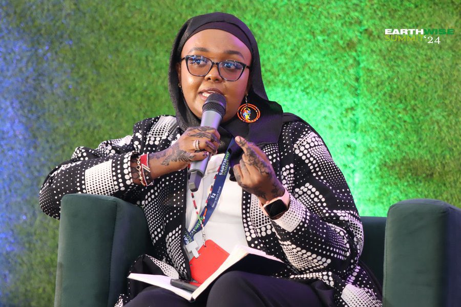 Youth-led initiatives must be backed up &amp; supported by policy reforms to ensure impact &amp; scale. Our leaders should also trust our ambitious solutions! We cannot solve #ClimateChange with unambitious solutions! #EarthwiseSummit2024 <a href="/NationMediaGrp/">Nation Media Group</a> <a href="/ntvkenya/">NTV Kenya</a>