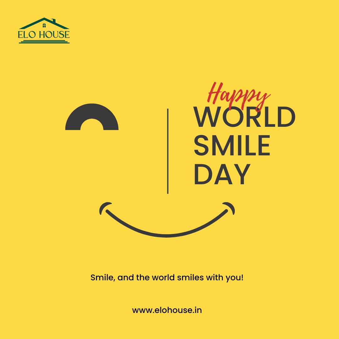 Your smile can change a person's day. Keep smiling😁☺️😊

#WorldSmileDay #SpreadHappiness #LittleJoys #SpreadPositivity #SpreadJoy #SmileMore #ShareASmile #Doanactofkindness #ELOHouse