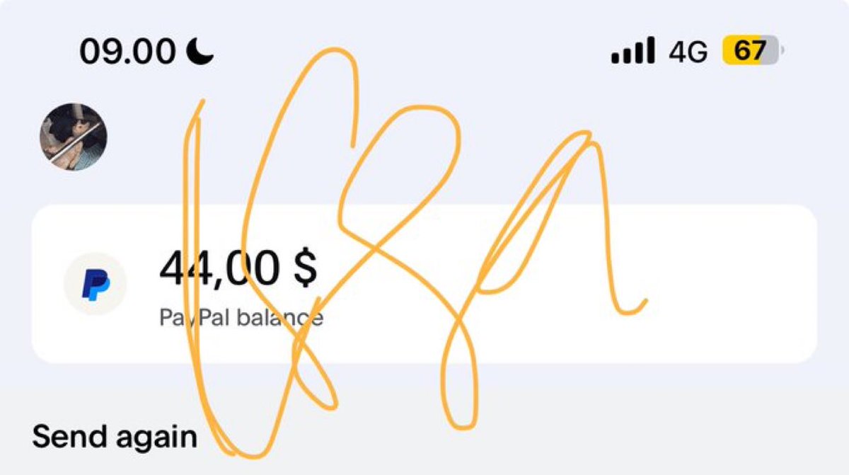 WTS saldo paypal pribadi

FAST! fnf lokal no fee
rate 15.300 prefer take all
bisa seabank spay bca mandiri gopay
mention after dm