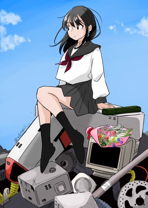 さよなら、私の青春#お題deつど絵 