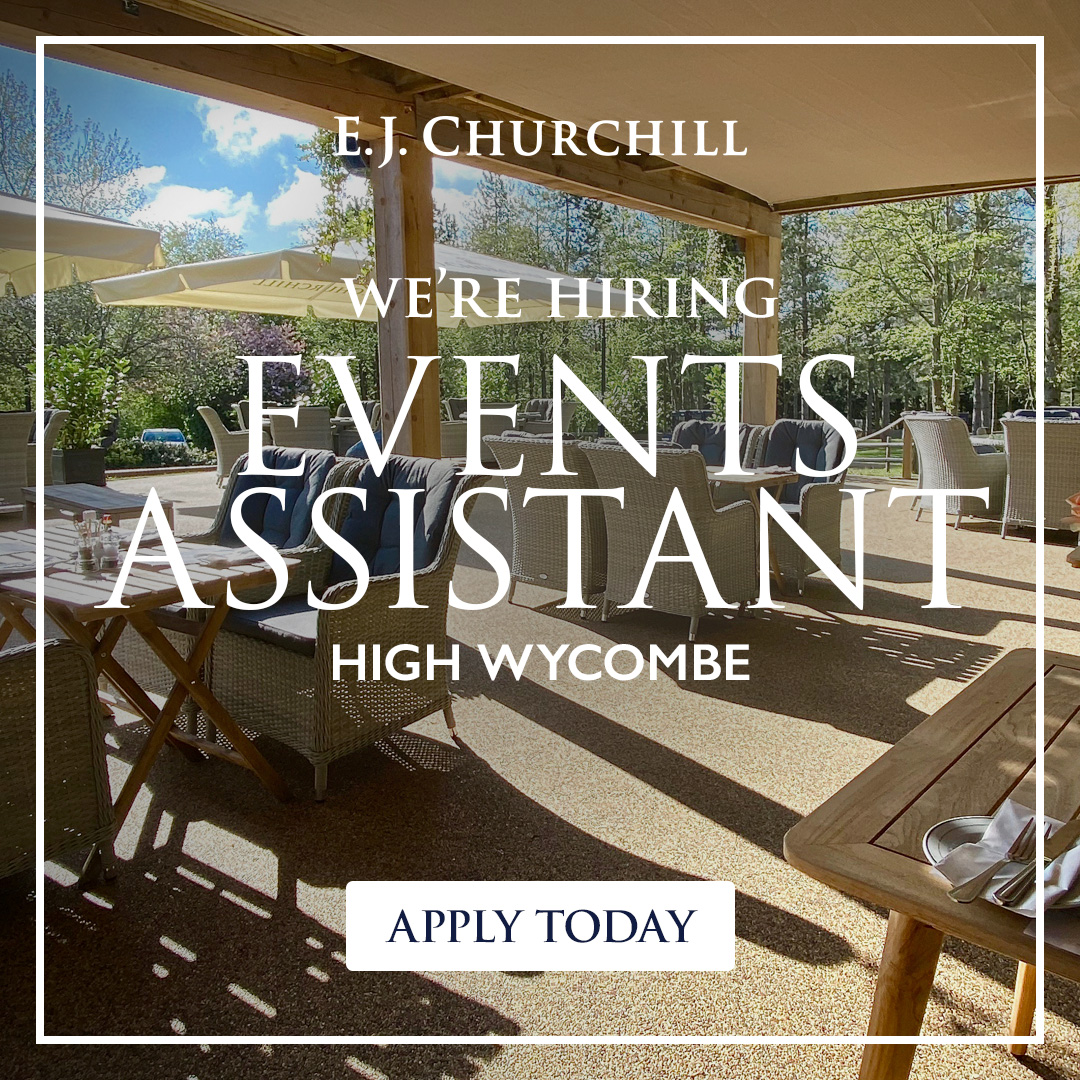 WE’RE HIRING
We’re searching for a dynamic and proactive Events Assistant (common sense a must) to join our team.

If you're passionate about events and highly motivated we'd love to hear from you.

APPLY ONLINE
ejchurchill.com/careers/events…

EMAIL
employme@ejchurchill.com