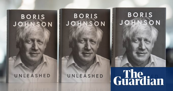 SueSuezep's tweet photo. #LiarJohnson book is titled 'unleashed' 
Untrue, unhinged and unashamed seems more accurate https://t.co/1AqgKz4J51