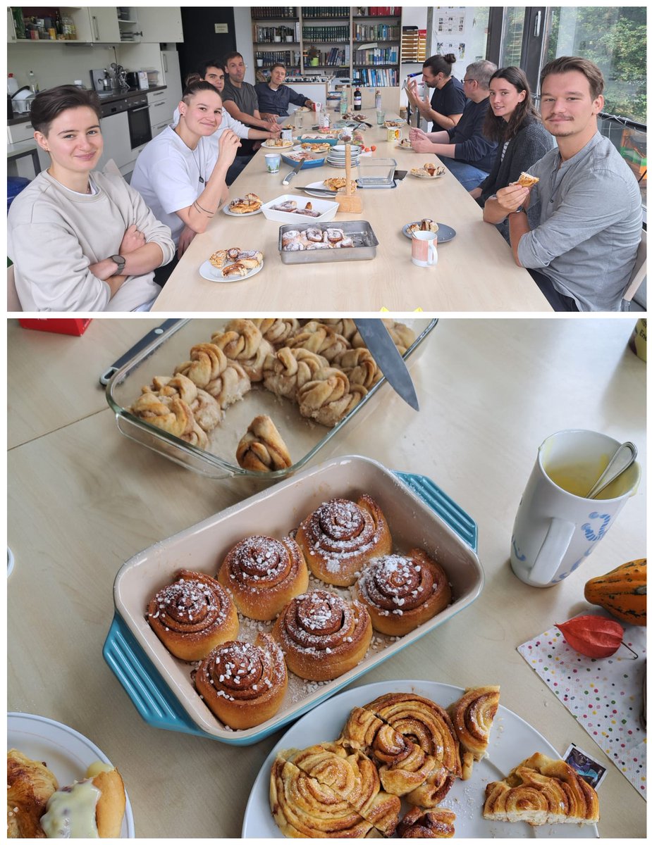 “Glad Kanelbullens Dag!” Today we celebrated Cinnamon Bun Day <a href="/MeisterLab/">Meister lab</a>