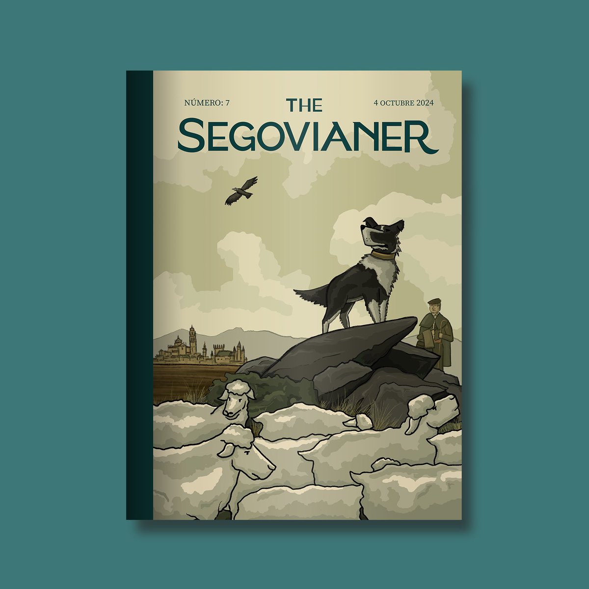 thesegovianer's tweet photo. The Segovianer Nº7 “CienPatas”

Día mundial de los animales 
🐕🐑🐑 https://t.co/9BMNIrlb4s