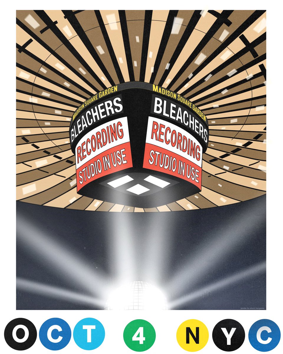 bleacherstour's tweet image. Bleachers doing their big one at msg tonight :: last of the tour- go big or go home 🍅