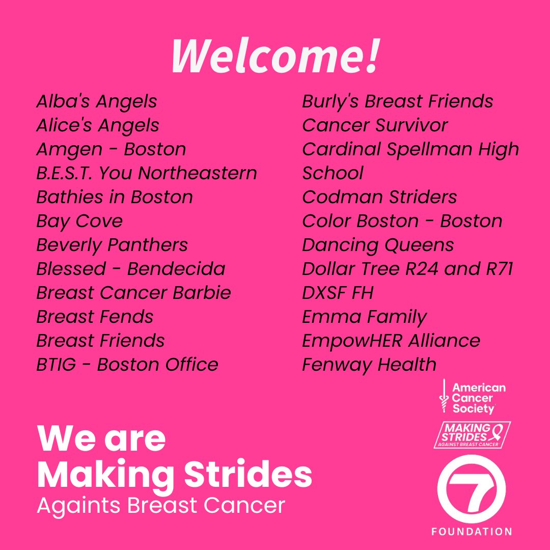 Making Strides Boston tweet media