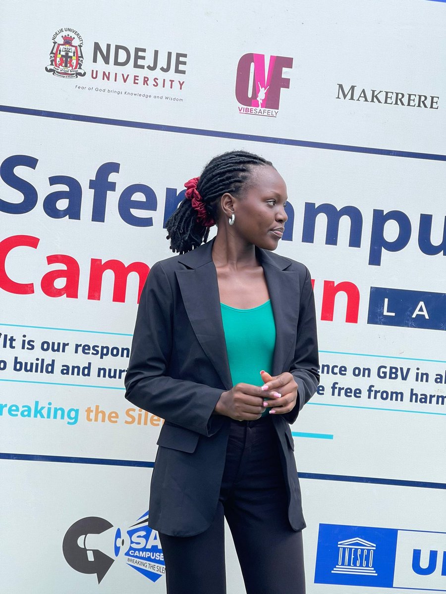 Kirabo Doreen (@kirabod525) on Twitter photo Earlier today, I was privileged to attend the Safer Campuses Campaign Official Launch at <a href="/Makerere/">Makerere University</a> an initiative of <a href="/UNESCO/">UNESCO 🏛️ #Education #Sciences #Culture 🇺🇳</a> to end Gender Based Violence in higher institutions of Learning
#BreakthesilenceaboutGBV Earlier today, I was privileged to attend the Safer Campuses Campaign Official Launch at <a href="/Makerere/">Makerere University</a> an initiative of <a href="/UNESCO/">UNESCO 🏛️ #Education #Sciences #Culture 🇺🇳</a> to end Gender Based Violence in higher institutions of Learning
#BreakthesilenceaboutGBV