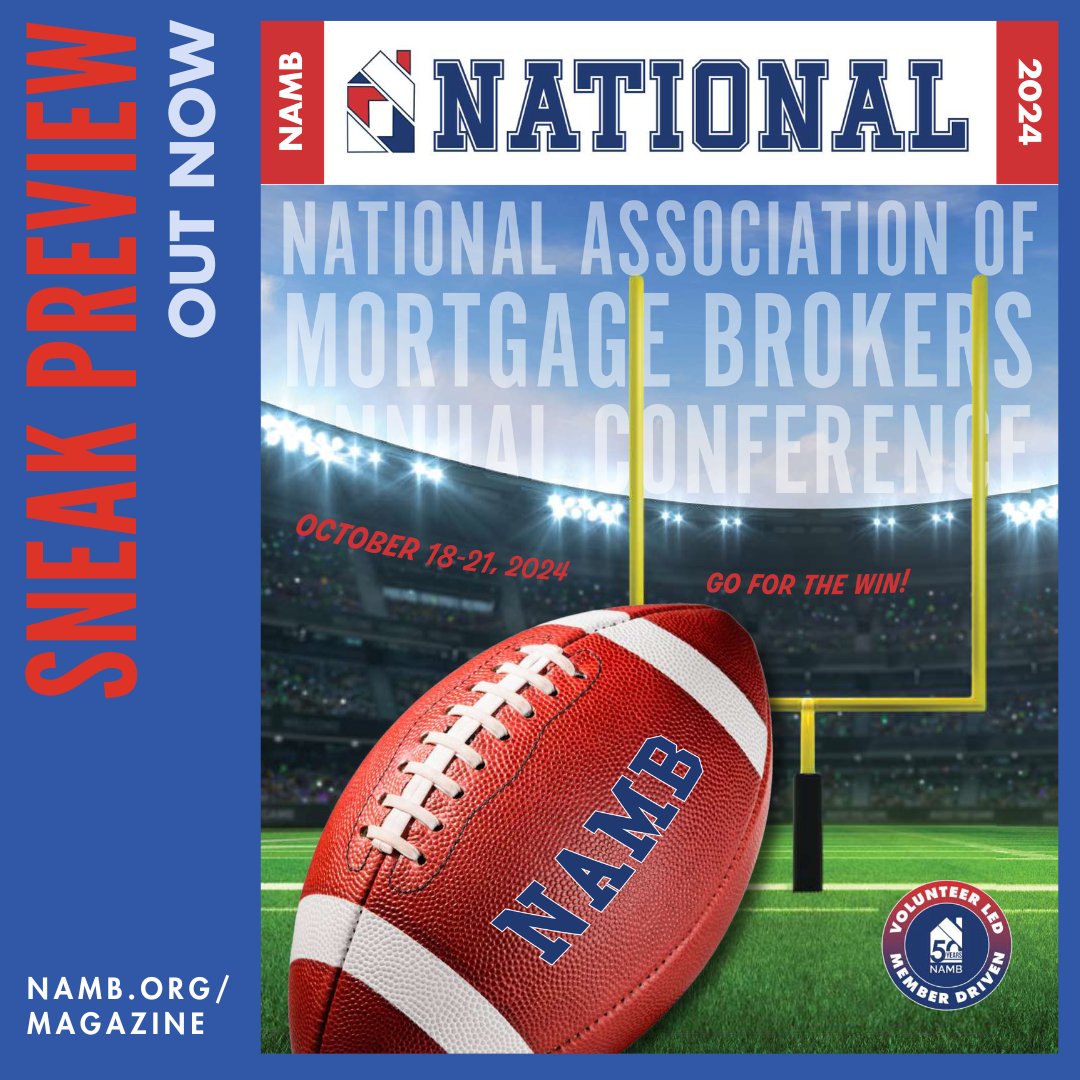 NAMBpros's tweet image. Plan your NAMB National with our digital show guide!

💻  Go for sessions from AI to 1099!
🏆  Go for CE or a certification!
🆒  Go for the 100+ exhibits!
🥂  Go for the networking every night!

🙏  Industry Partners &amp;amp; Sponsors
#NN24 #GoForTheWin

namb.org/nn24