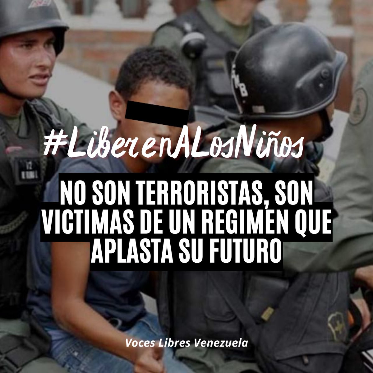 Mientras tú estás tranquilo tomando café, a estos niños los estan torturando día y noche.

Ya no son los mismos, perdieron peso, tienen las tetillas quemadas por las electrocutaciones. Son niños! Son niños inocentes

Por favor únete y exige por su Libertad...

#LiberenALosNiños