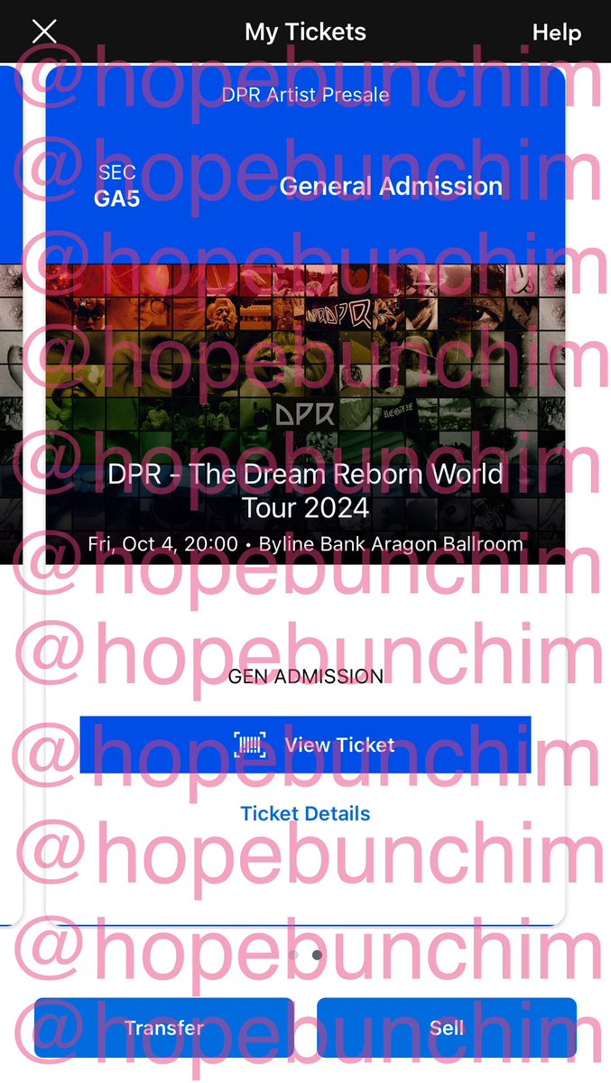 hopebunchim's tweet photo. [WTS] DPR - Chicago Oct 4
✨selling 1 floor GA ticket for fv (obo)

I’ll be at the venue! friend just cant go now :(

have many proofs on instagram + previous ticket sales.

can also share recordings! please retweet~

🔍 dpr ian cream arctic dream reborn sell aragon ballroom https://t.co/Y9JVHCJmQz