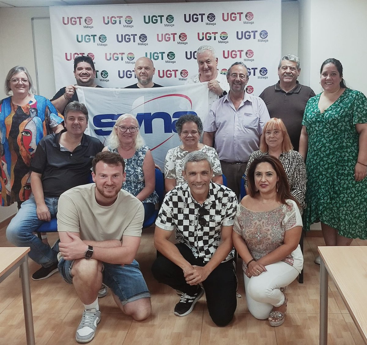 Delegaciones del Sindicato Suizo Syna Geneve y de <a href="/ugtmalaga/">UGT MÁLAGA</a>, en la reunión mantenida hoy en nuestra sede de Calle Alemania.

<a href="/UGT_Andalucia/">UGT Andalucia</a>
<a href="/UGTSPmalaga/">UGT Servicios Públicos Málaga</a>
<a href="/ugtficamalaga/">UGT FICA Málaga</a>
<a href="/UGTfesmcmalaga/">UGT FeSMC Málaga</a>
<a href="/SoledadRuizSeg/">Soledad Ruiz Seguín</a>