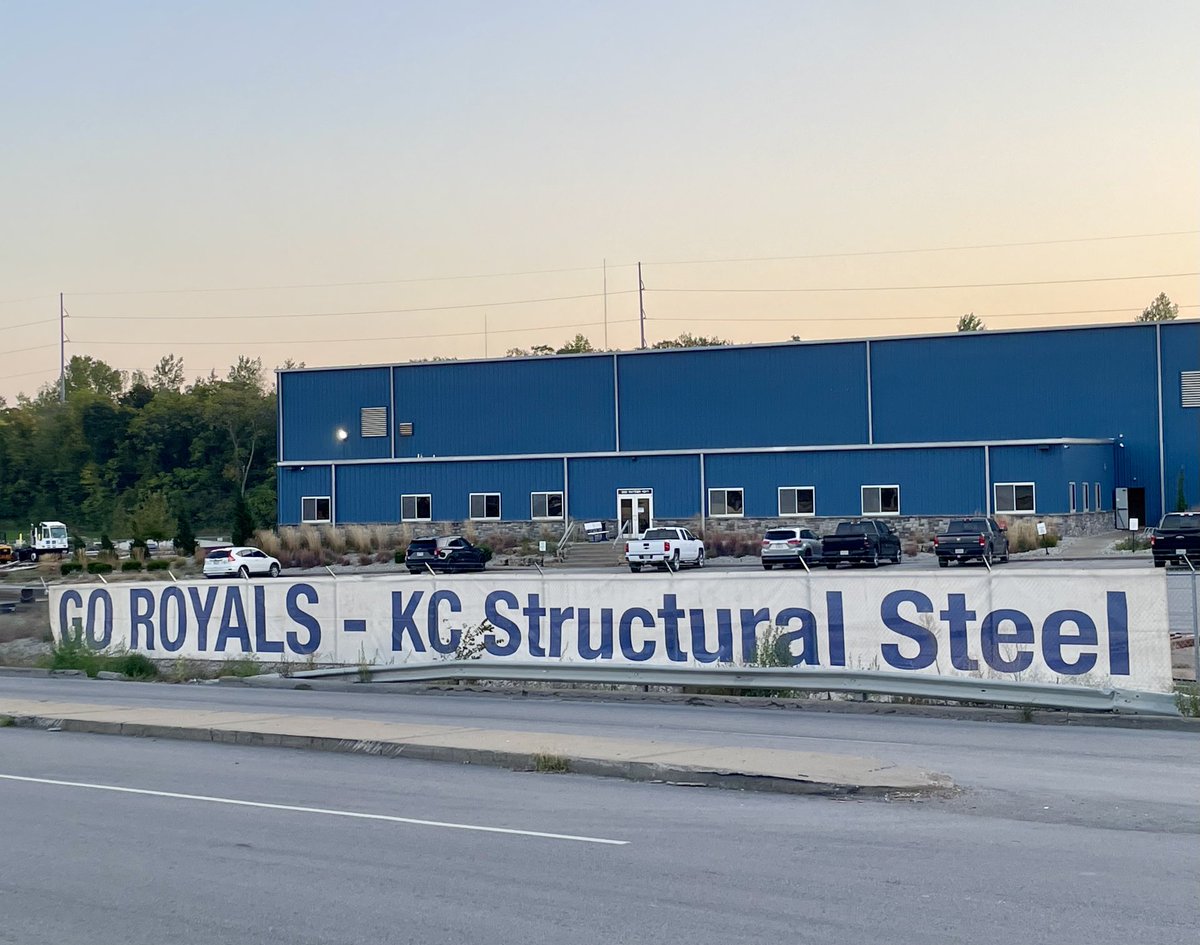 KCStructural's tweet photo. Congrats ⁦@Royals⁩ thus far and keep it going in New York !! https://t.co/RSGFpf2Syf
