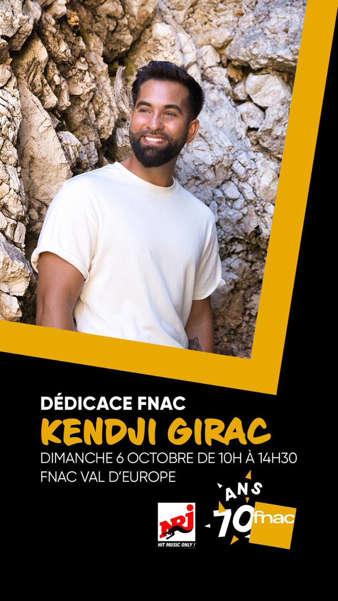 Tellement hâte de vous retrouver ce weekend 🥰✍️

📆 Rendez-vous cette après-midi à la Fnac Croix Blanche (91) - Retrait des bracelets à partir de 10h à l’accueil

📆 Rendez-vous dimanche à la Fnac Val d’Europe (77) - Retrait des bracelets à partir de 9h30 à l’accueil