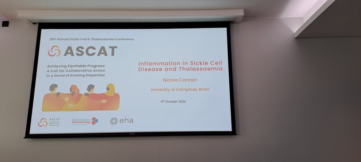 KCLredcell (@kclredcell) on Twitter photo Our collaborator Nicola Conran from Campinas University in Brazil presenting on inflammation in sickle cell disease at the ASCAT 2024 Congress @Nic_conran <a href="/ascatconference/">Academy for Sickle Cell & Thalassaemia (ASCAT)</a> Our collaborator Nicola Conran from Campinas University in Brazil presenting on inflammation in sickle cell disease at the ASCAT 2024 Congress @Nic_conran <a href="/ascatconference/">Academy for Sickle Cell & Thalassaemia (ASCAT)</a>