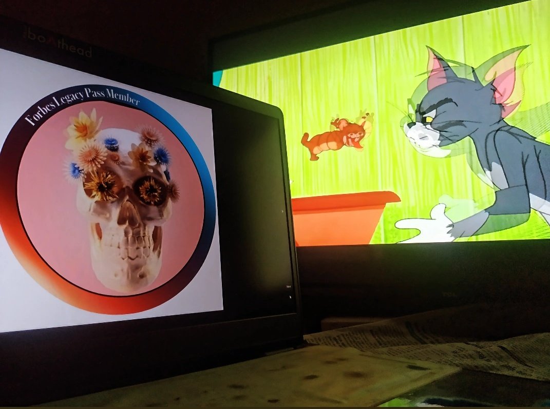 messi_boii's tweet image. Weekend loaded 🔥..
Also PFP framed 😎
#TomandJerry #ForbesWeb3