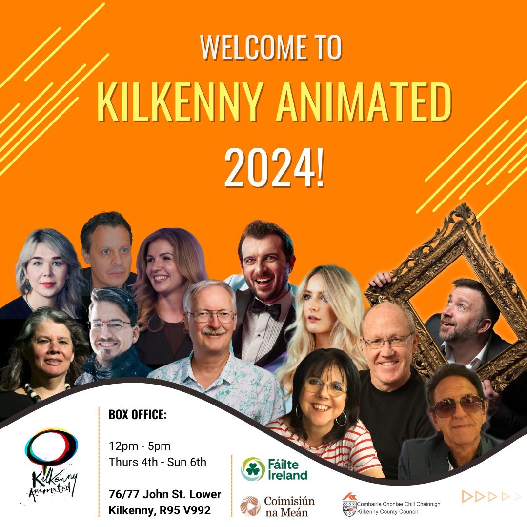 Box Office is now OPEN! 🎉 

We're located on 76/77 John St and open from 12pm - 5pm from now until Sunday 6th. 

A massive Kilkenny welcome to all our special guests arriving in Kilkenny today.

#BoxOffice #KilkennyAnimated #KilkennyFestival #VisitKilkenny