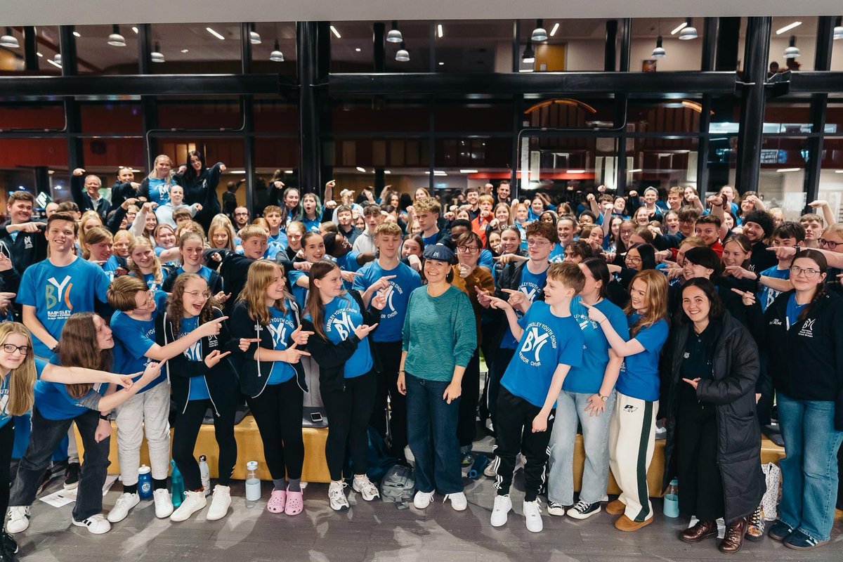 Barnsley Youth Choir tweet media
