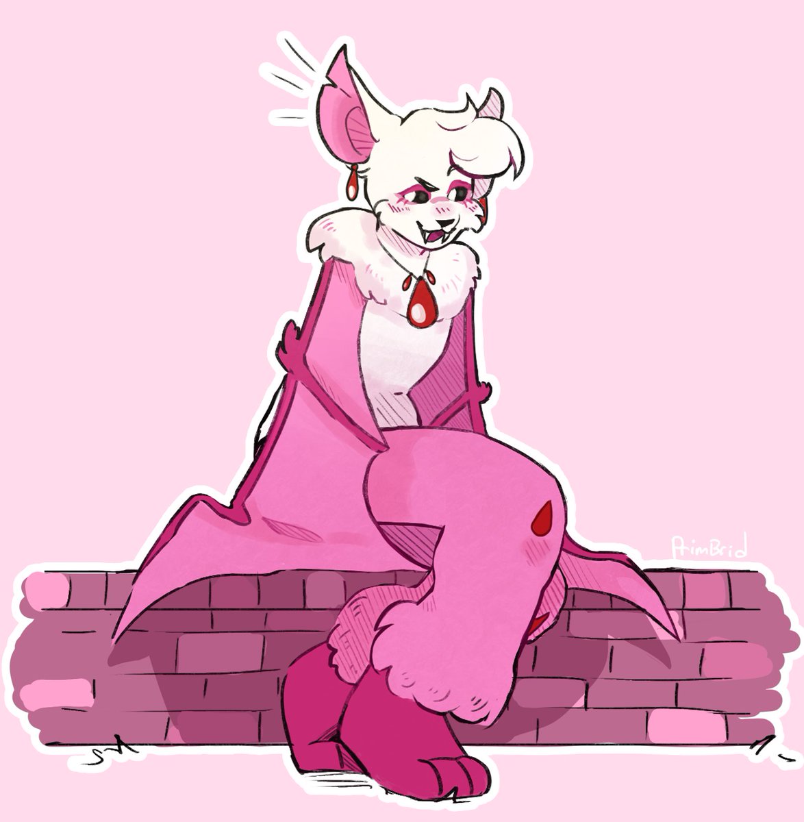 Prim_brid's tweet image. spent too much time on this to scrap it but ehhh &amp;lt;/3 #smilingcritters #RabieBaby