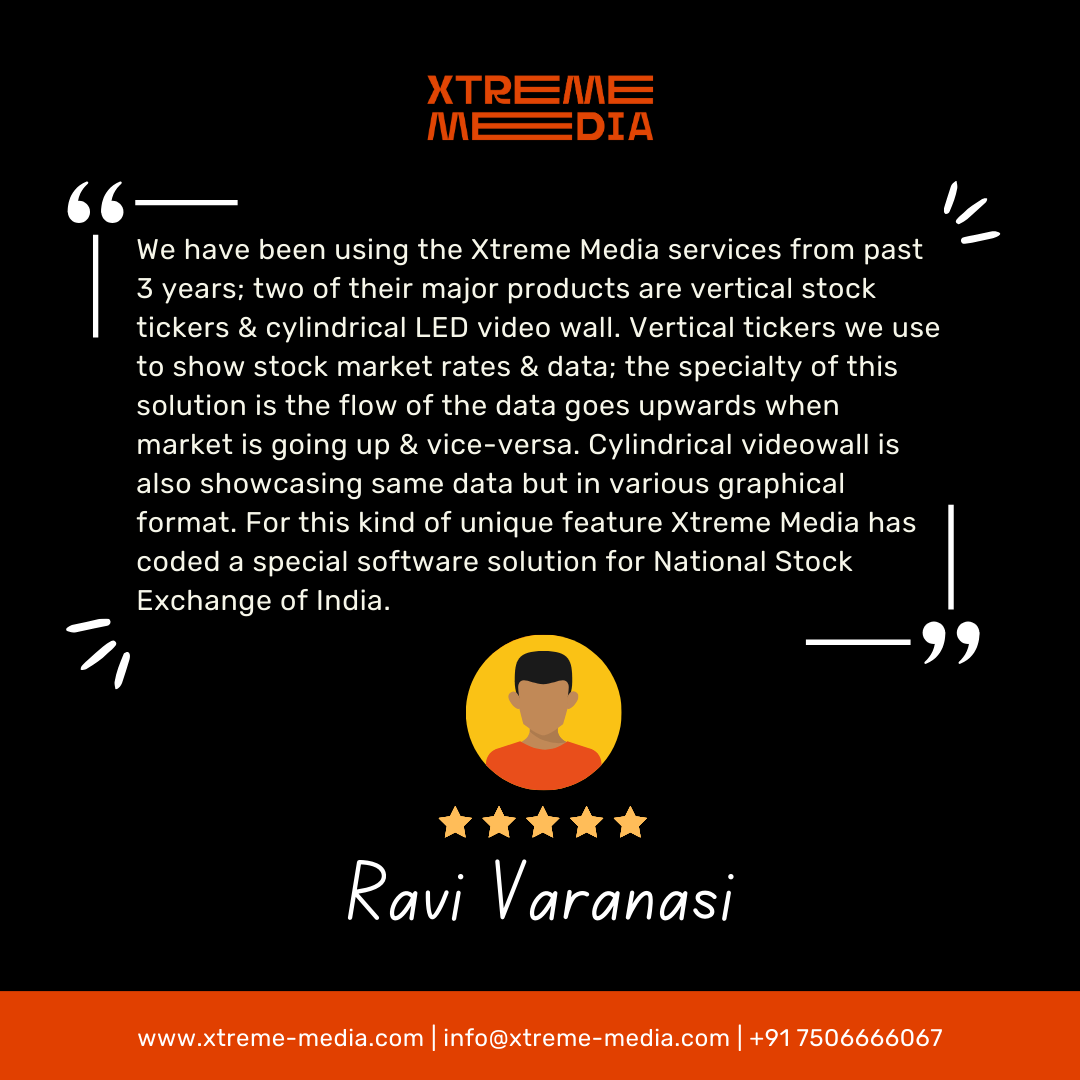 XtremeMediaIn's tweet image. Customer stories like this remind us why we do what we do!  See how Xtreme Media&apos;s LED solutions have created impactful experiences. Your success is our mission!

#XtremeMedia #LEDDisplays #LEDTechnology #DigitalSignage #ImpactfulExperiences #CustomerTestimonials
