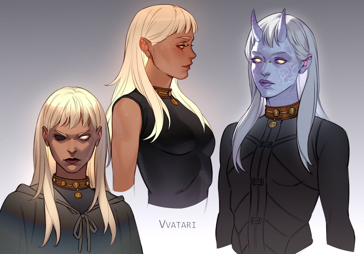 Несколько лиц одной Альты 🌚 #dndart