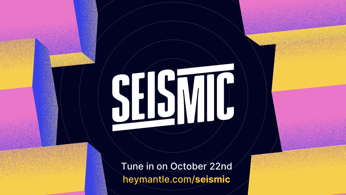 Mark your calendars for a Seismic event on October 22nd. 

We've got new tools for Shopify developers that will take growth to new heights.

heymantle.com/seismic