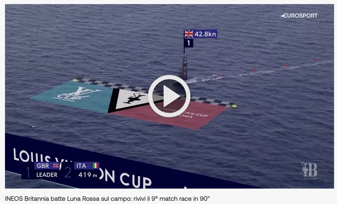 <a href="/matteosport/">matteo</a> <a href="/Reddit/">Reddit, Inc.</a> <a href="/federvela/">Federazione Italiana Vela</a> Luna Rossa eliminata! Sfuma la rivincita con New Zealand, INEOS vince la Louis Vuitton Cup ed è in finale. reddit.com/r/oknotizie/co…   -   <a href="/reddit/">Reddit, Inc.</a>
 #AmericasCup #AC37 #LVCFinal #LunaRossa <a href="/federvela/">Federazione Italiana Vela</a>