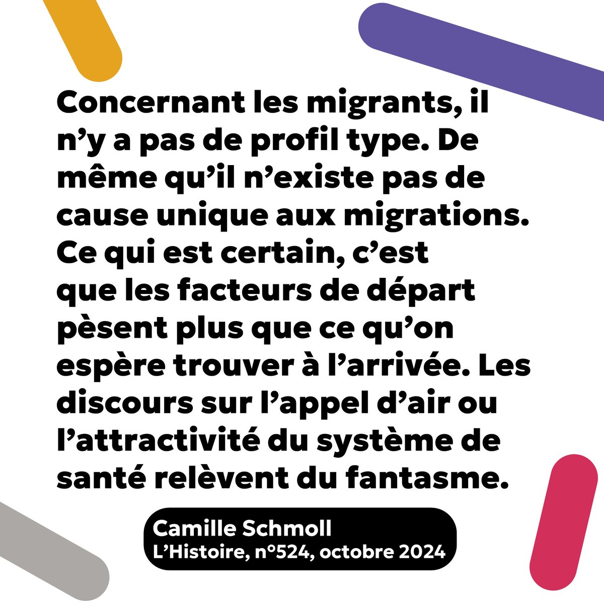 [Presse 📰🗣️] La géographe et affiliée à l'IC Migrations <a href="/camille_schmoll/">Schmoll Camille</a> retrace, pour <a href="/maglhistoire/">L'Histoire</a>, l’évolution des politiques migratoires européenne vis à vis des traversées en Méditerranée.