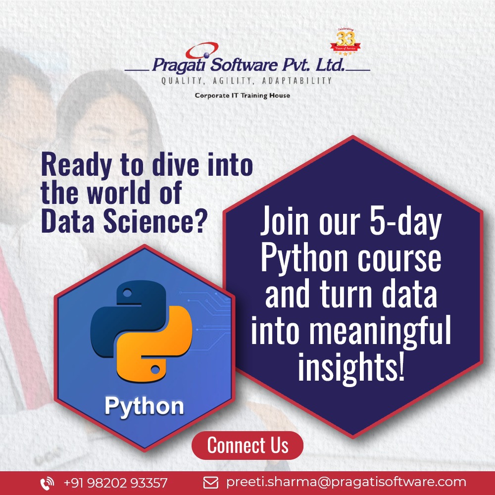 PragatiSoftware's tweet image. Advance your career with Python for Data Science! Learn data analysis with Pandas, Numpy, and Machine Learning. Hands-on projects in finance, healthcare & more. Perfect for developers, DB admins & data modelers!
#pythonanalytics #nitaambani #stockmarketupdate