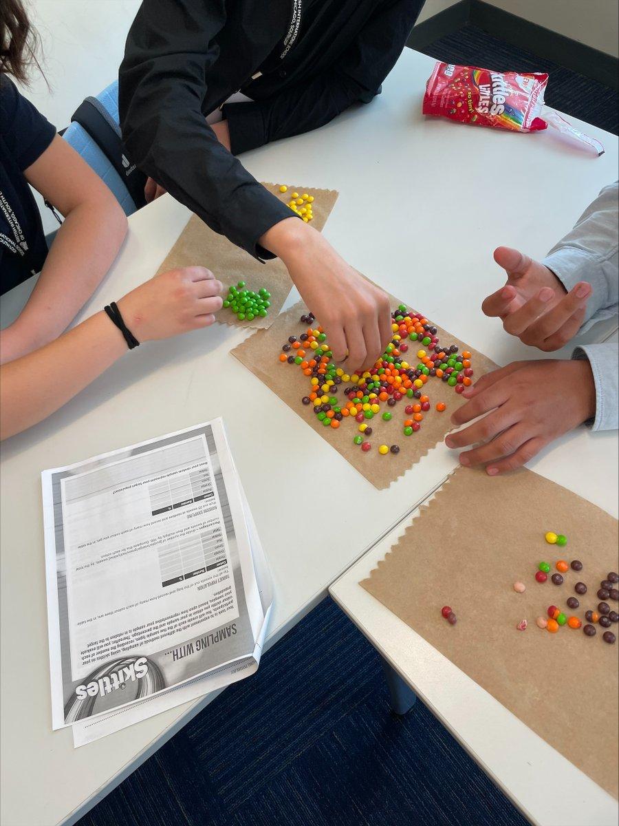 BISCSouthLoop's tweet image. Our Year 10 Psychology students had a sweet time learning about sampling techniques! 🧠 Using a bag of Skittles, they explored different methods like random, stratified, and convenience sampling. #Psychology #SamplingTechniques #SkittlesExperiment #Education #Science #FunLearning